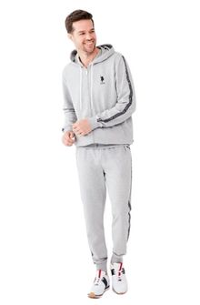 Product image of U.S. Polo Assn. 18480 კაცის ორეული შარვლით, ჰუდით (რუხი)