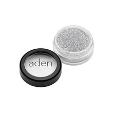 Product image of Aden Glitter Powder 02 Silver Shimmer თვალის ჩრდილი