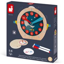 Product image of Janod Tell The Time შემეცნებითი სათამაშო