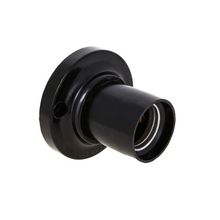 Product image of ნათურის ვაზნა კედლის სწორი შავი E27 EKF