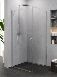 Product image of საშხაპე კაბინა New Trendy Superia K-0587 90x90x195სმ-6მმ (გამჭვირვალე შუშა- პროფილი ქრომი)