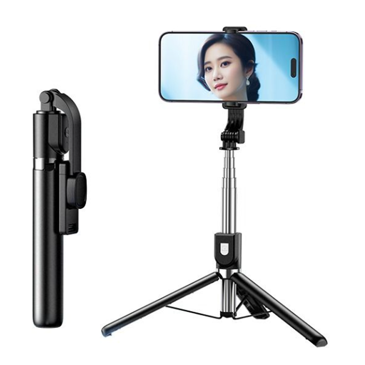 remax-selfie-stick-tripod-for-live-streaming-p17-black-shtativi