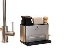 Product image of Berllong მეტალის დანა-ჩანგლის საწური + თხევადი საპნის დისპენსერი BSTR - 0226