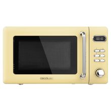 Product image of Cecotec ProClean 5110 Retro Yellow 20ლ მიკროტალღური ღუმელი