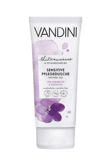 Product image of Vandini Sensitive შხაპის გელი მგრძ. კანის იის ყვავილი და ბრინჯის რძე 200მლ
