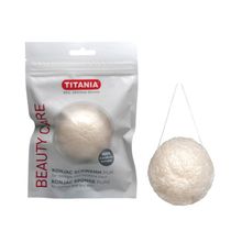 Product image of Titania 2980კონჯაკის სახის დასაბანი სპონჟი, ნატურალური ფერის, ნორმალური და მშრალი კანისთვის