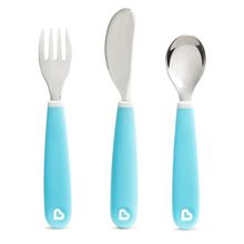 Product image of Munchkin დანის, კოვზისა და ჩანგლის ნაკრები