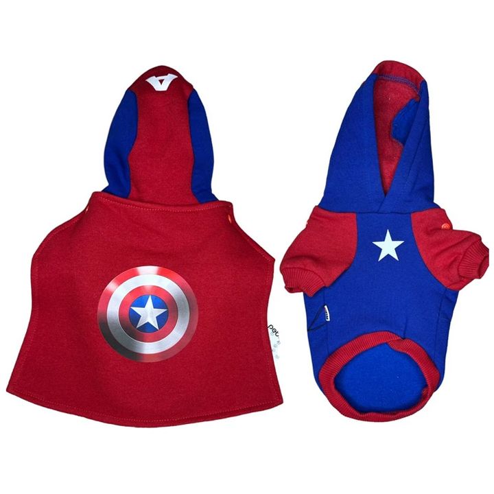 petsup-captain-america-dzaghlis-tansatsmeli