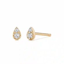 Product image of Earring/AGGE00219G-DA ოქროსფერი ქალის საყურე 14K ოქრო