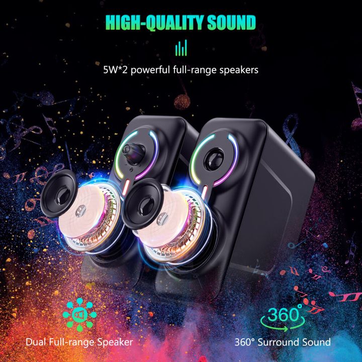 onikuma-l6-gaming-speaker-black-ledrgb-lighting-kompiuteris-dinamiki-photo-4