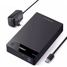 Product image of UGREEN US222 USB 3.5" HDD Enclosure SSD SATA USB 3.0 მყარი დისკის ქეისი