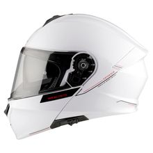 Product image of MT Helmets Genesis SV Solid A0 Gloss White მოტოციკლის ჩაფხუტი