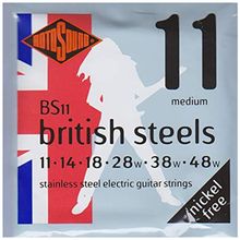 Product image of Roto BS11-F BRITISH STEEL 11 GAUGE SET ელექტრო გიტარის სიმები