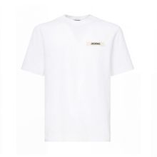Product image of JACQUEMUS ბამბის მაისური დეკორატიული Gros Grain ელემენტით