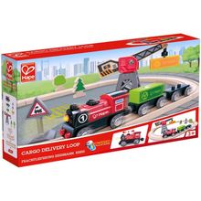 Product image of Hape Cargo Delivery Loop სათამაშო ტრანსპორტი