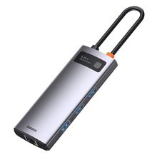 Product image of Baseus CAHUB-CW0G Type-C USB ჰაბი