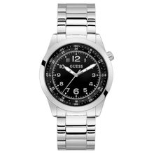 Product image of GUESS Max Mens Silver Tone Analog Watch  საათი