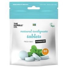 Product image of The Humble Co. Natural Fresh Mint 60ც კბილის პასტის ტაბლეტები