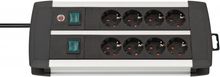 Product image of დამაგრძელებელი Brennenstuhl 8х3მ 3х1,5მმ² Schuko Premium ALU Line DUO
