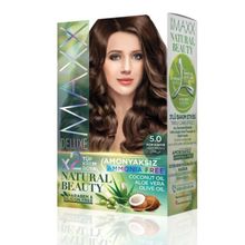 Product image of MAXX DELUXE NATURAL BEAUTY თმის საღებავი უამიაკო 5.0