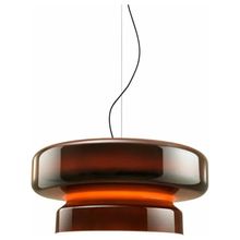 Product image of PENDENT UX8119 BR E27 ყავისფერი დაკიდული ჭაღი