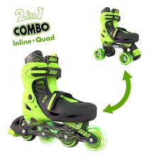 Product image of როლიკები Neon NT09G4 Combo Skates 2-in-1 (Size 30-33) Green