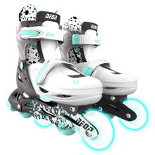 Product image of როლიკები NEON NT31E4, 34-37, ROLLER SKATES COMBO, GREY-TEAL