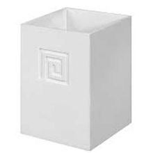 Product image of BISK MEANDER TUMBLER WHITE ჭიქა კბილის ჯაგრისებისთვის