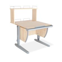 Product image of სამეცადინო მაგიდა მინი SUT 14 - უკანა ორ იარუსიანი თაროთი