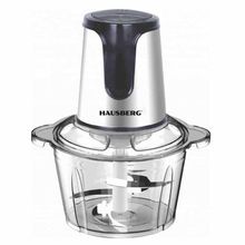 Product image of Hausberg HB 4505 ELECTRIC STEEL FOOD PROCESSOR WITH GLASS JAR ჩოფერი