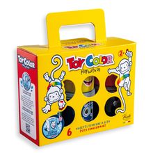 Product image of ToyColor თითებით სახატავი ნაკრები 6 ფერი