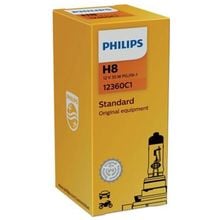 Product image of PHILIPS 12360C1 ავტომობილისა და მოტოციკლის ნათურა 12V 55W