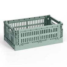 Product image of HAY Colour Crate Small Sage green ორგანაიზერი