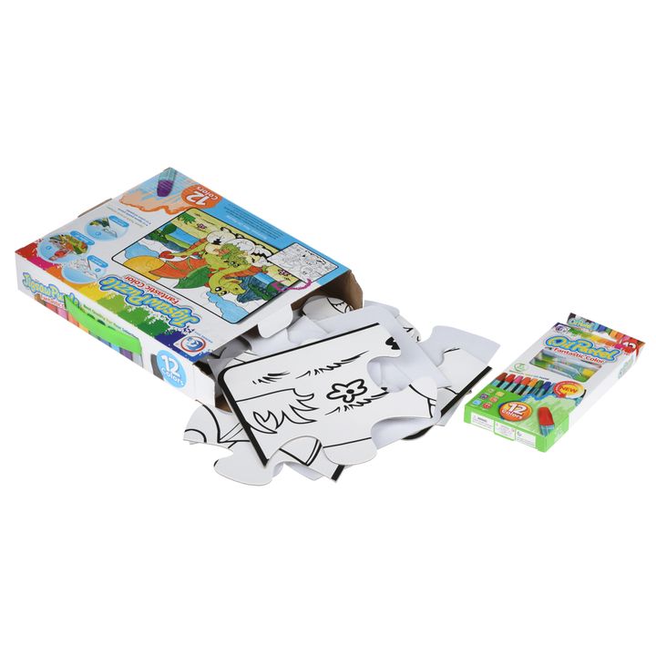 logikuri-satamasho-same-toy-2162ut-dragon-family-coloring-paint-puzzle-photo-4