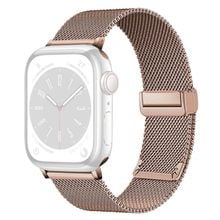 Product image of Mobile and Smartphones/ ZTE/ KALEBOL Magnetic Buckle Watch Band for Apple Watch Series 10 9 8 7 SE 6 5 4 3 2 1 42mm 41mm 40mm 38mm Stainless Steel Strap - Rose Gold
