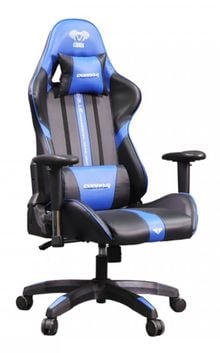 Product image of E-Blue Cobra Gaming Chair - Blue (EEC412BBAA-IA/GC8109-412 BLUE)
