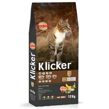 Product image of Klicker მშრალი საკვები ზდრასრული კატებისთვის ორაგულის ხორცი 65%, ბოსტნეულით და ხილით. Grain Free 12 კგ