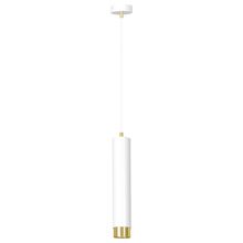 Product image of EMIBIG KIBO 1 GU10 თეთრი/ოქროსფერი საკიდი სანათი