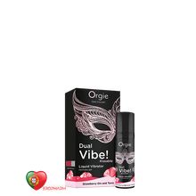 Product image of Dual Vibe! თხევადი ვიბრატორი მარწყვის ჯინ-ტონიკი 15მლ