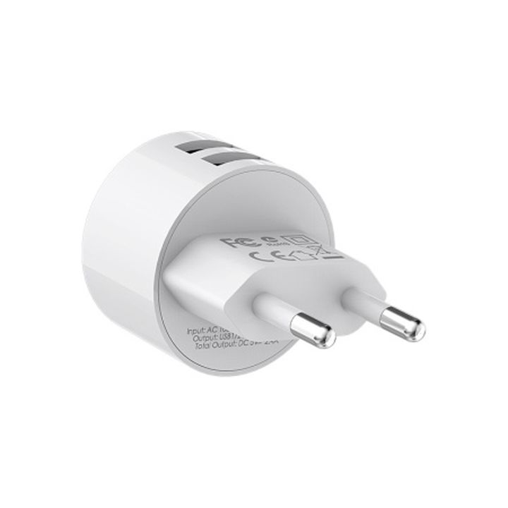 borofone-ba23a-brilliant-dual-port-chargereu-without-cable-white-photo-2