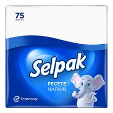 Product image of Selpak 2 ფენიანი ხელსახოცი 75ც