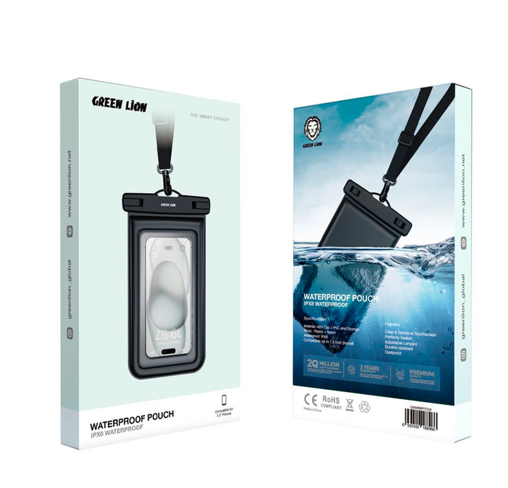 green-lion-waterproof-pouch-for-72inch-phone-clear-tsqalgamdzle-telefonis-qeisi-photo-2