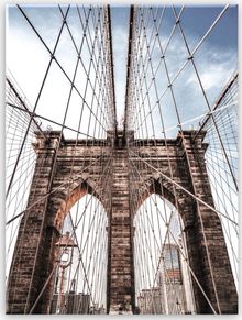 Product image of სურათი შუშაზე Styler Brooklyn Bridge GL344 50X70 სმ