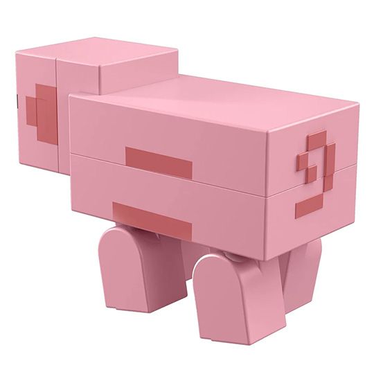 mattel-minecraft-pig-satamasho-figura-photo-4