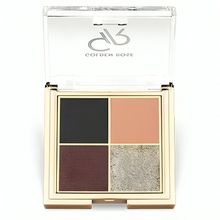 Product image of GOLDEN ROSE QUATTRO EYESHADOW PALETTE 01 (MIDNIGHT KISS) თვალის ჩრდილების პალიტრა
