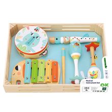 Product image of მუსიკალური ინსტრუმენტების ნაკრები — ხის საგანმანათლებლო სათამაშო