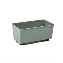 Product image of ქოთანი ყვავილის Lamela SAGA 285x285 recycled box - anthracite 7,5L