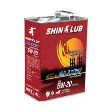 Product image of Shinolub - ძრავის ზეთი SAE 5W-20 4 ლ