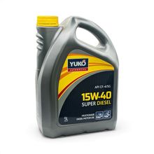 Product image of YUKO 15W-40 ძრავის ზეთი 5 ლ