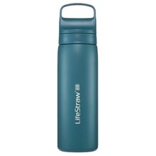 Product image of LifeStraw Go Series Stainless Steel Filter Bottle 650მლ წყლის ბოთლი ფილტრით